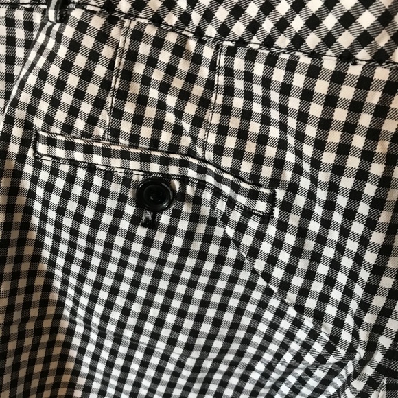 ⏳DONATING 4/20⏳ Gingham Cuffed Trouser Shorts - Picture 6 of 8